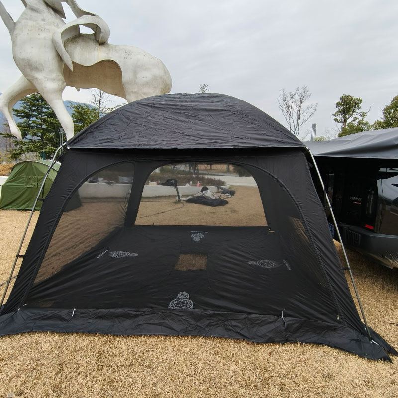 خيمة تخييم لسيارات الدفع الربا - مراجعة Outdoor Camping Car Tail Tent وسعره