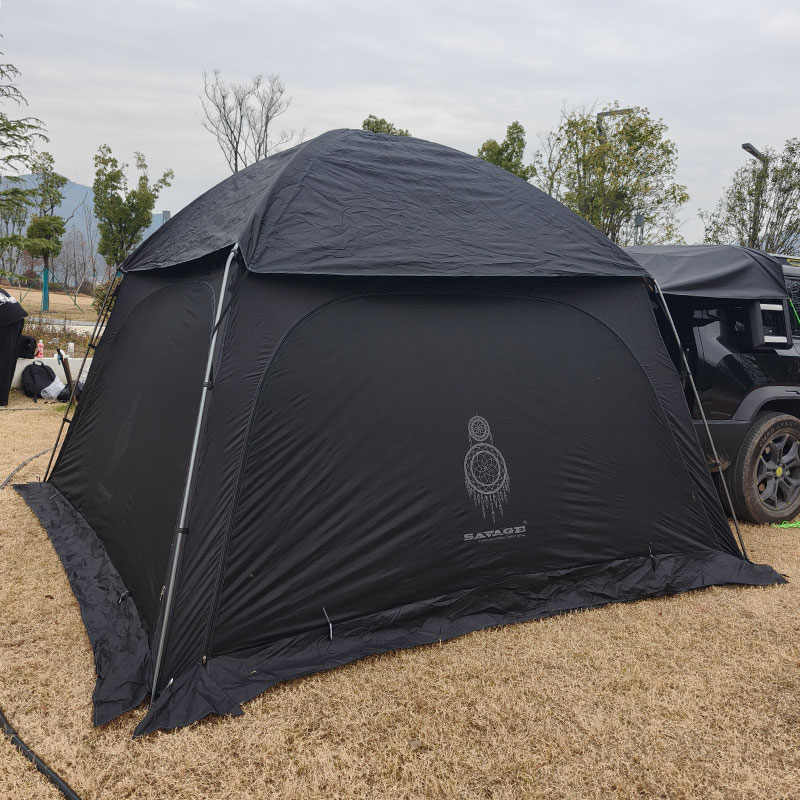 خيمة تخييم لسيارات الدفع الربا - مراجعة Outdoor Camping Car Tail Tent وسعره