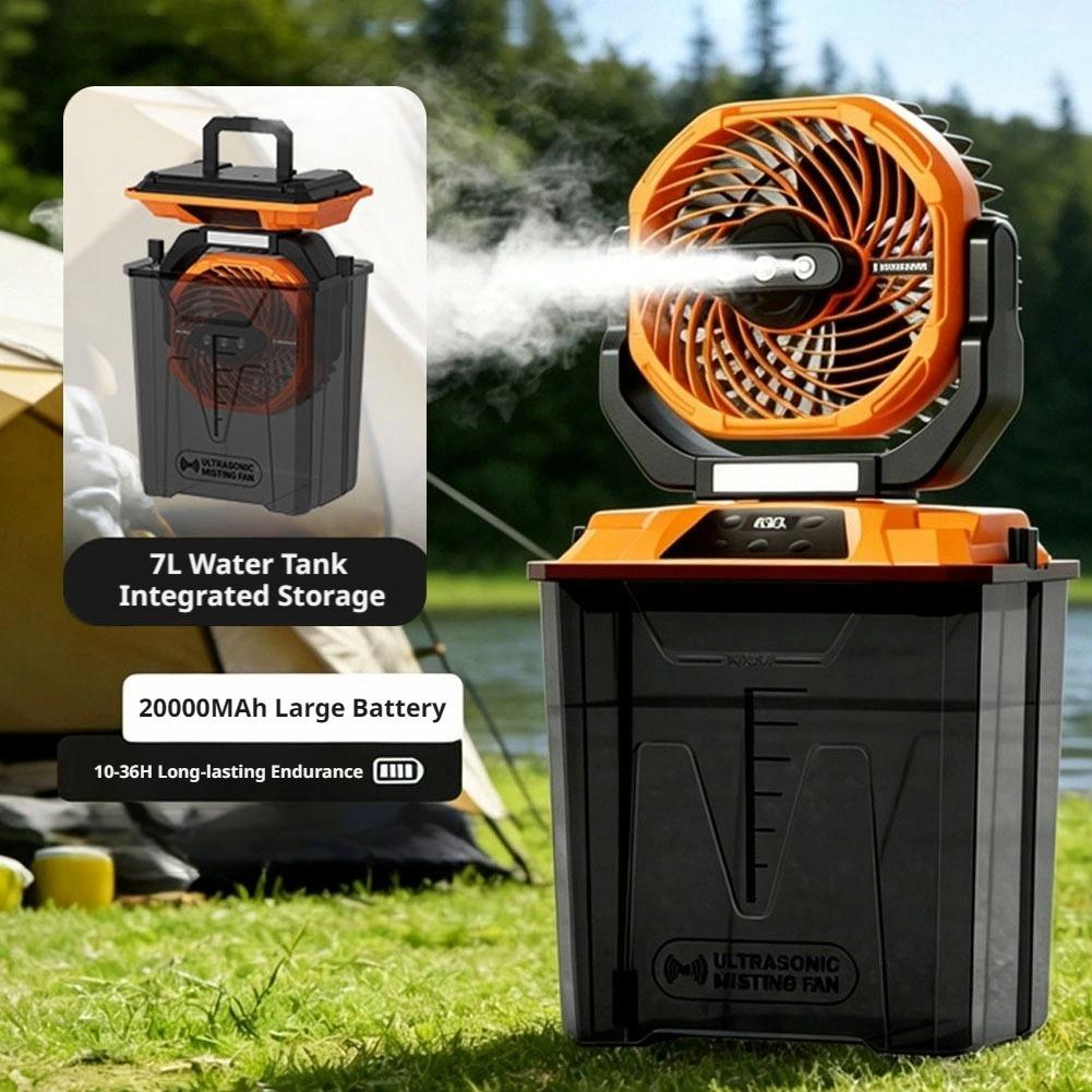 مروحة تبريد محمولة جديدة للاست - مراجعة Outdoor Camping Fan وسعره