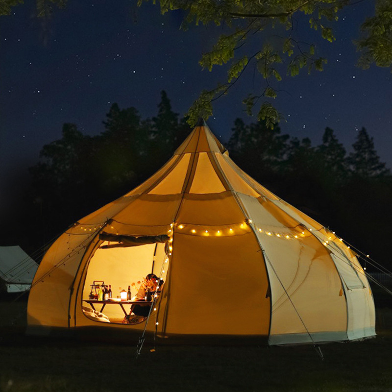 خيمة تخييم لوازم خارجية 3-4 أش - مراجعة Outdoor Yurt Camping وسعره