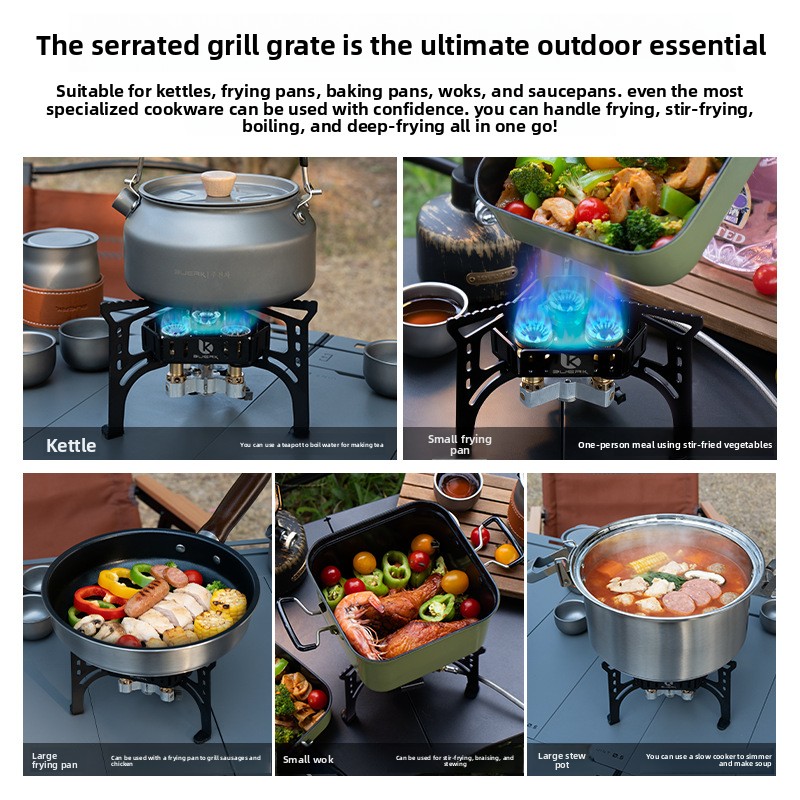 موقد غاز محمول قابل للطي 6500  - مراجعة Outdoor Camping Solo وسعره