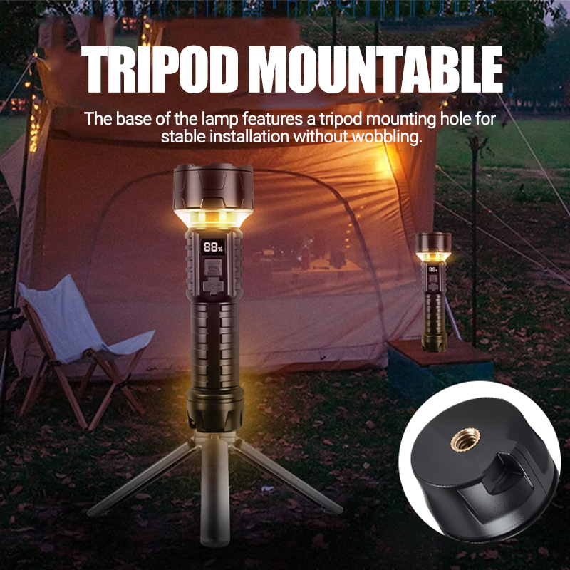 COB مصباح ليد جيب فانوس قابل ل - مراجعة Outdoor Camping Lamp وسعره