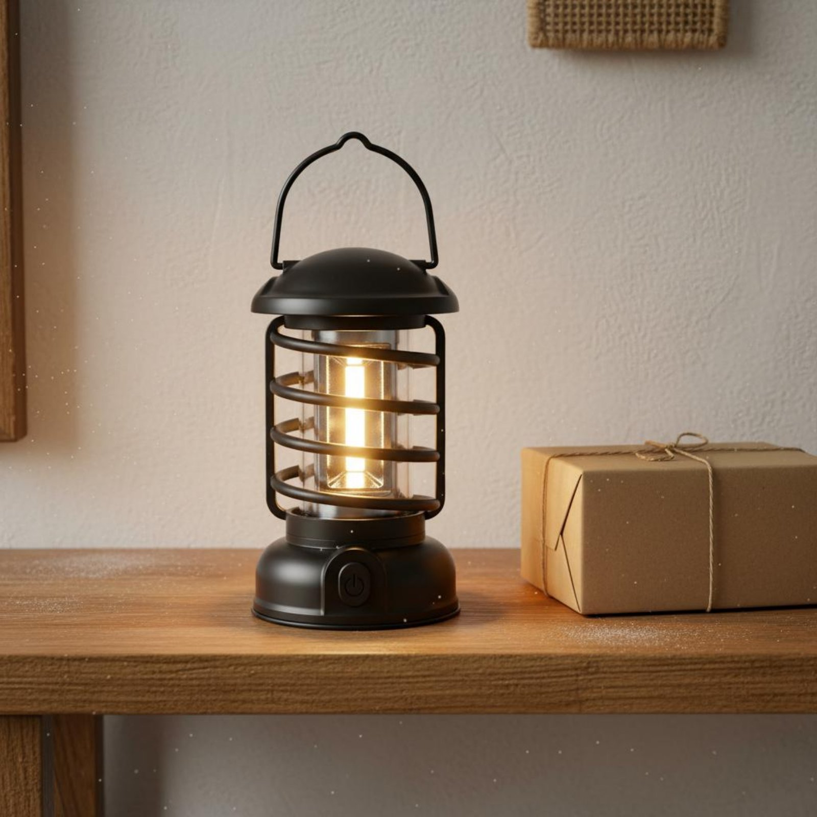 فانوس تخييم بتصميم عتيق مع مصد - مراجعة Outdoor Camping Lamp وسعره