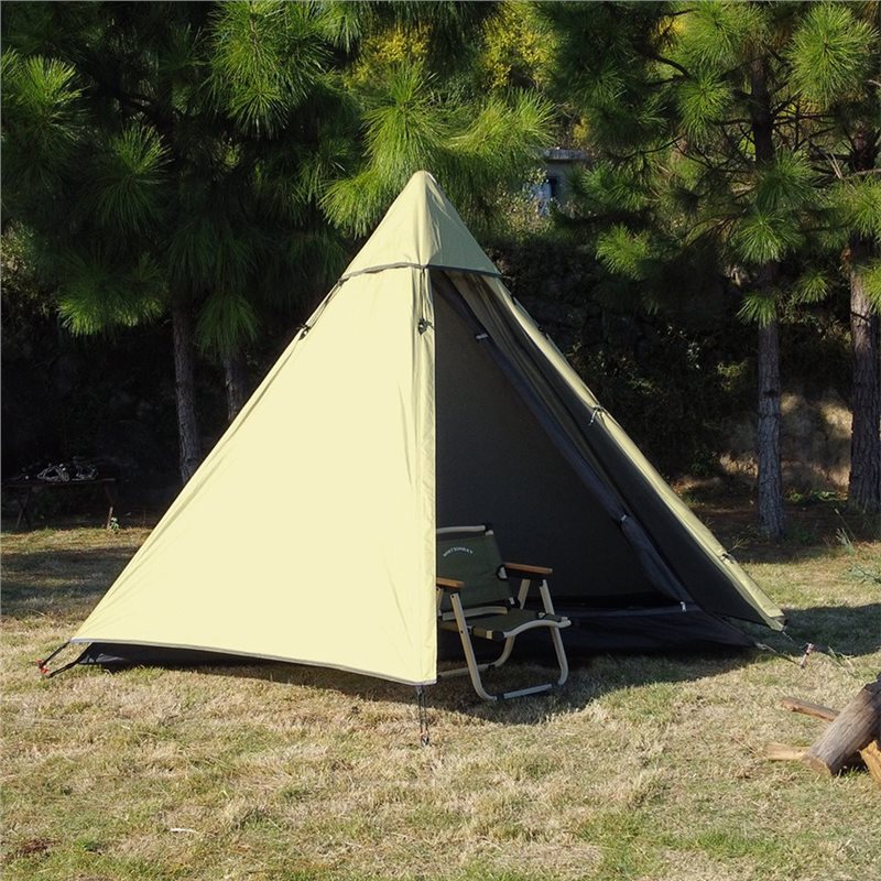 خيمة هرمية فردية خفيفة الوزن ل - مراجعة Outdoor Camping Solo وسعره