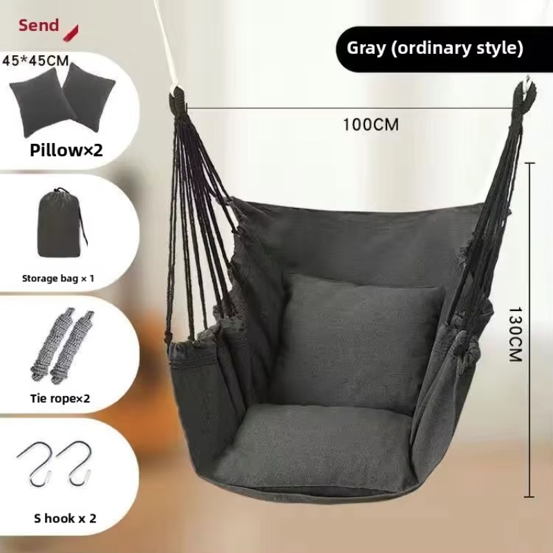 كرسي أرجوحة معلق مريح محمول لل - مراجعة Outdoor Camping Rocking Chair وسعره