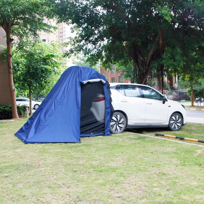 Suv الباب الخلفي في الهواء الط - مراجعة Outdoor Camping Car Tail Tent وسعره