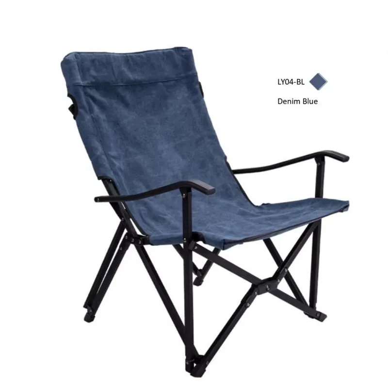 كرسي تخييم محمول قابل للطي عال - مراجعة Quality Outdoor Camping Chairs وسعره