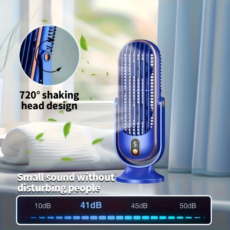 مروحة مكتب محمولة جديدة ومطورة - مراجعة Outdoor Camping Fan وسعره