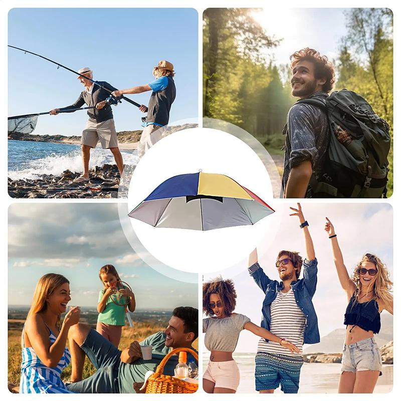 قبعة قابلة للطي على شكل مظلة م - مراجعة Outdoor Camping Activities For Adults وسعره