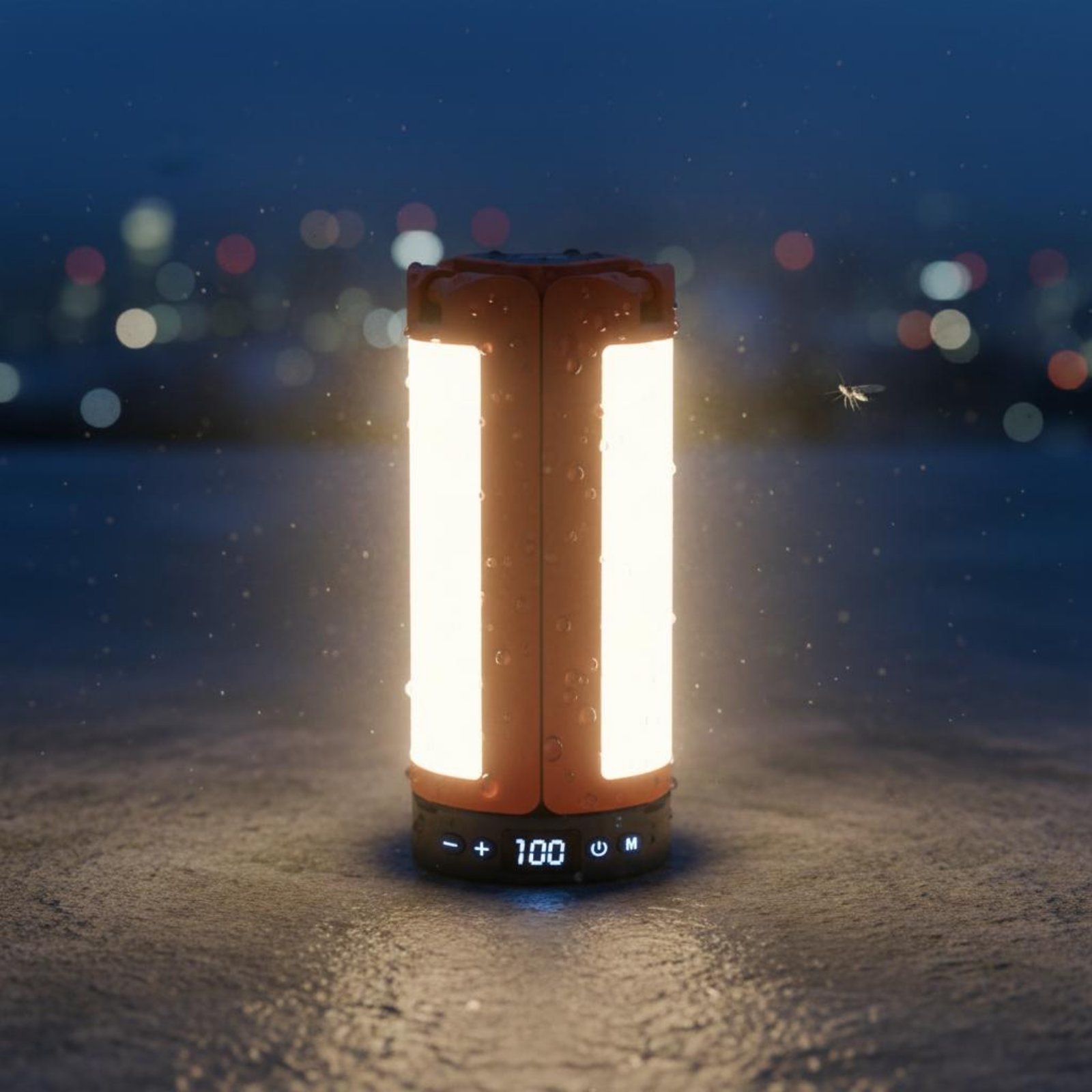 مصباح خيمة تلسكوبي قابل للتعدي - مراجعة Outdoor Camping Lamp وسعره