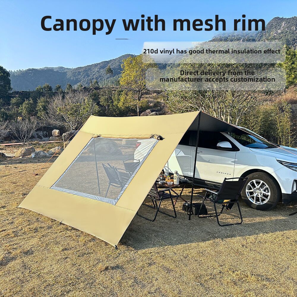 بيع المصنع مباشرة البوليستر مق - مراجعة Outdoor Camping Car Tail Tent وسعره