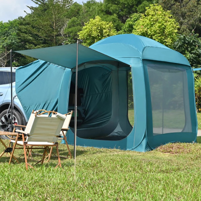 خيمة ذيل السيارة، الانتصاب الت - مراجعة Outdoor Camping Car Tail Tent وسعره