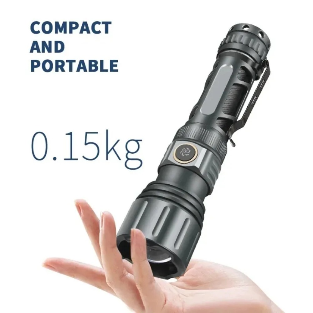 مصباح يدوي فائق السطوع محمول ق - مراجعة Outdoor Camping Lamp وسعره