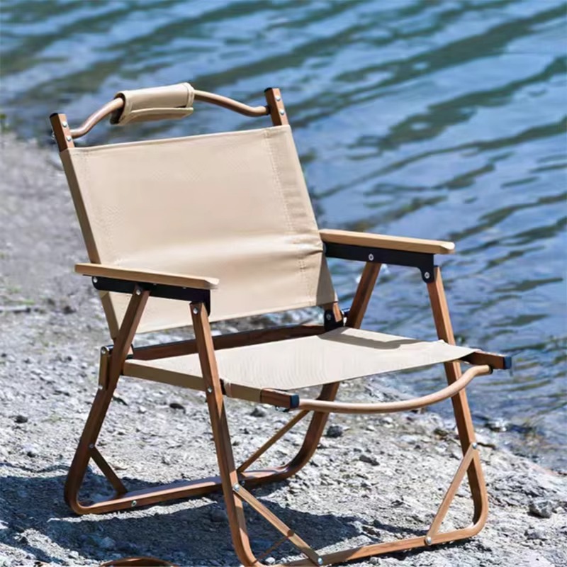 كرسي تخييم محمول قابل للطي عال - مراجعة Quality Outdoor Camping Chairs وسعره