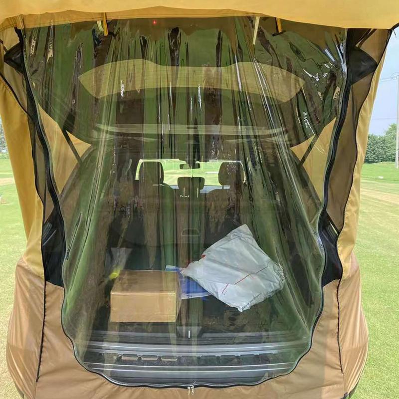 سيارة جذع خيمة السيارات المظلة - مراجعة Outdoor Camping Car Tail Tent وسعره