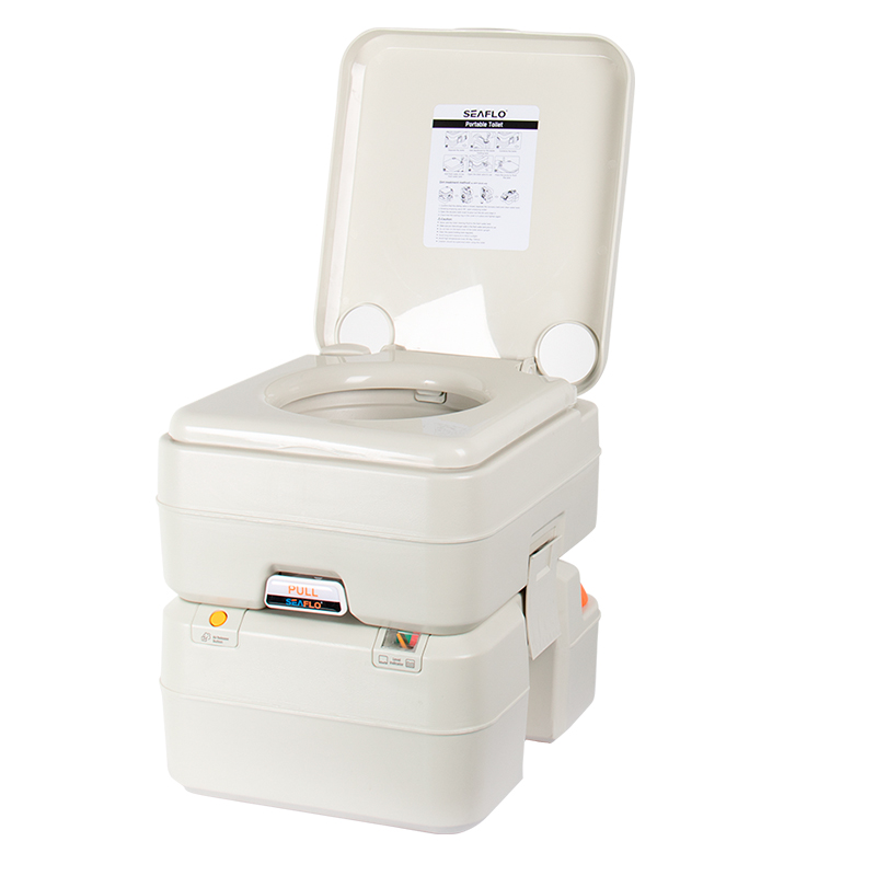 مرحاض متنقل بلاستيكي سعة 20 لت - مراجعة Outdoor Camping Toilet وسعره