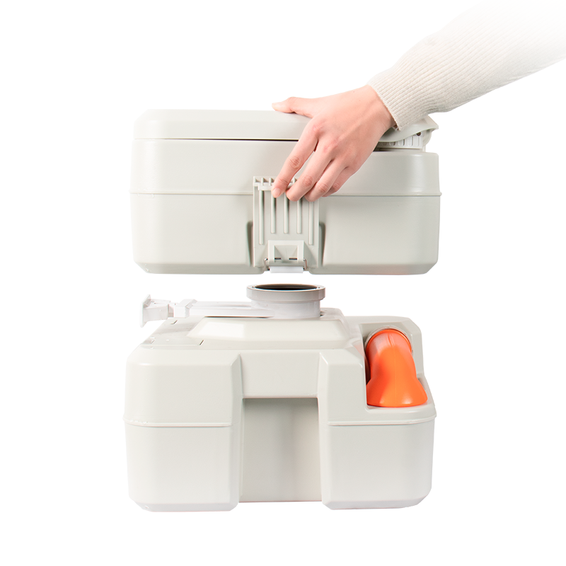 مرحاض متنقل بلاستيكي سعة 20 لت - مراجعة Outdoor Camping Toilet وسعره