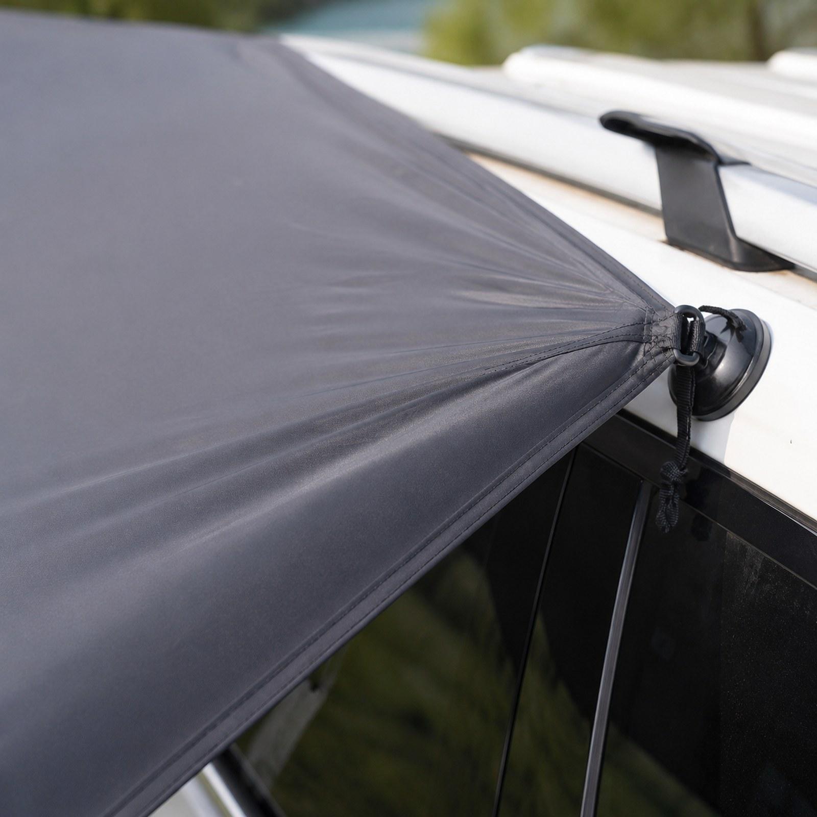 مظلة تخييم للسيارة للحماية من  - مراجعة Outdoor Camping Van Tent وسعره