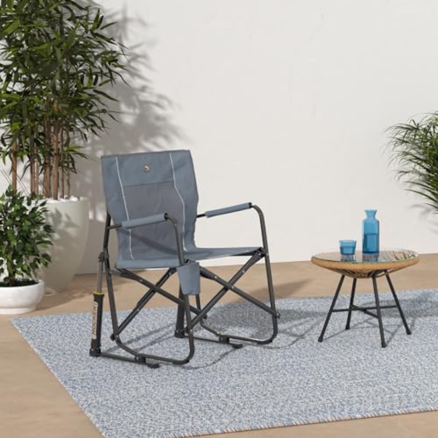 كرسي تخييم فري ستايل روكير للا - مراجعة Outdoor Camping Rocking Chair وسعره