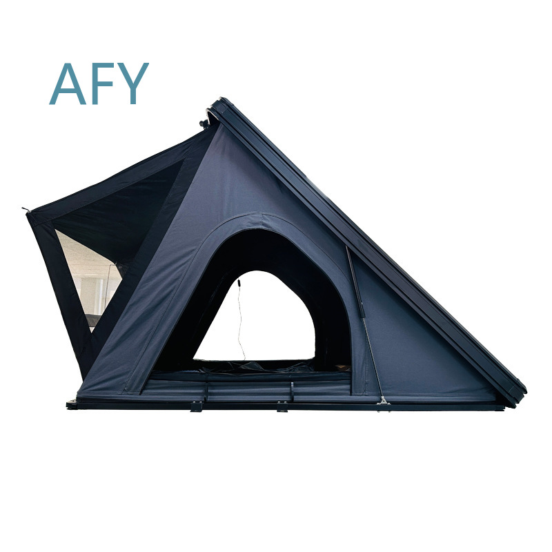 خيمة سقف هيدروليكية مثلثة الشك - مراجعة Outdoor Camping Van Tent وسعره